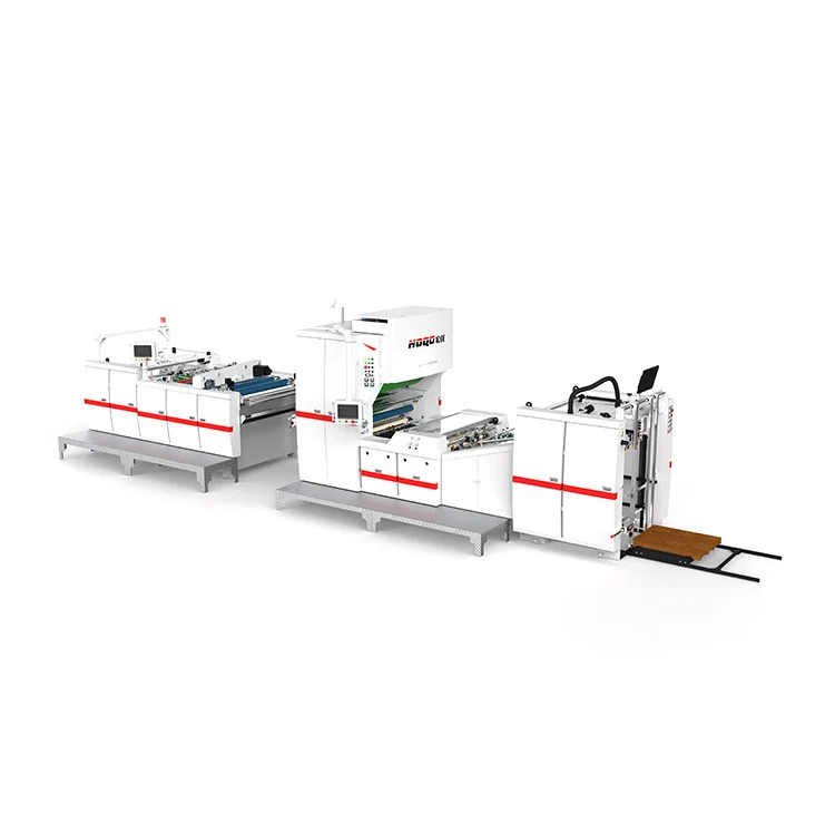 Automatische lamineermachine voor poederverwijdering met kettingmes