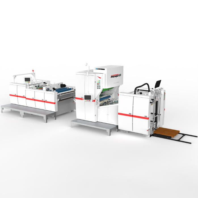Automatische verticale lamineermachine met kettingmes