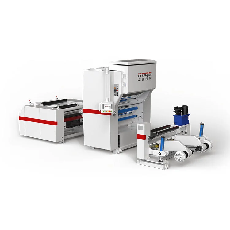 Automatische lamineermachine op rolpapier